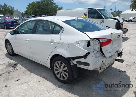 2014 Kia Forte Ex из США, поврежденный, VIN KNAFX4A88E5114837